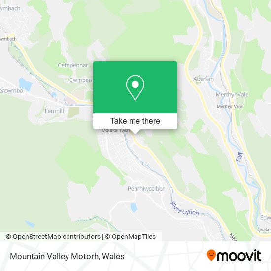 Mountain Valley Motorh map