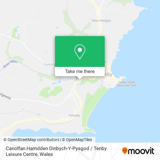 Canolfan Hamdden Dinbych-Y-Pysgod / Tenby Leisure Centre map