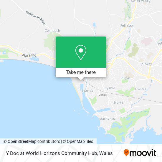 Y Doc at World Horizons Community Hub map