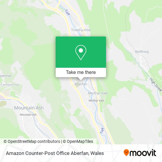Amazon Counter-Post Office Aberfan map