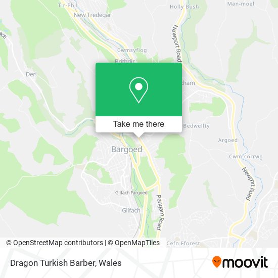 Dragon Turkish Barber map
