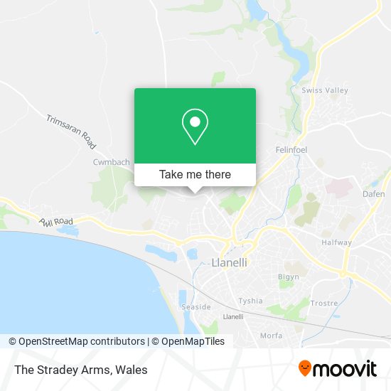 The Stradey Arms map