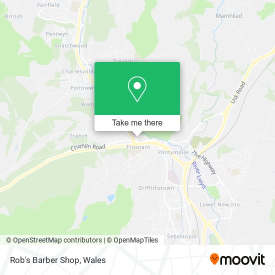Rob's Barber Shop map