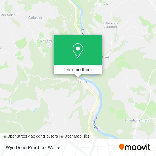 Wye Dean Practice map