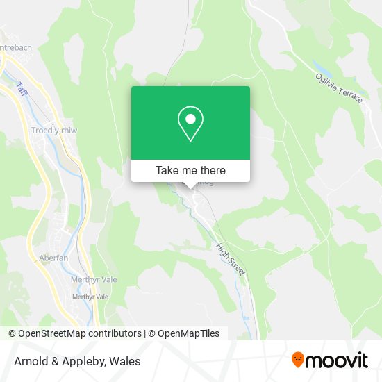 Arnold & Appleby map