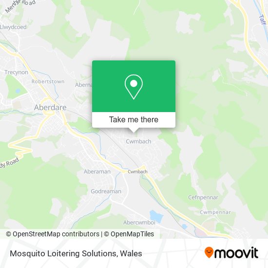 Mosquito Loitering Solutions map