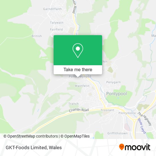 GKT-Foods Limited map