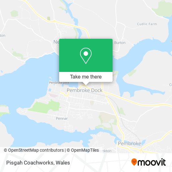 Pisgah Coachworks map