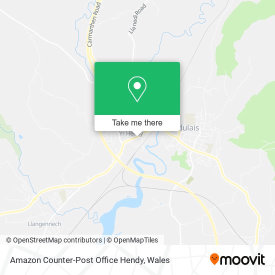 Amazon Counter-Post Office Hendy map
