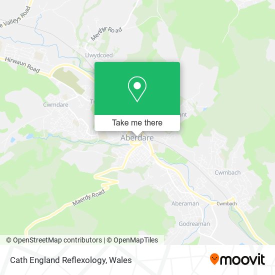 Cath England Reflexology map