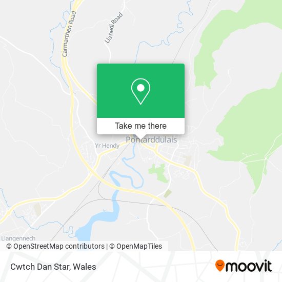 Cwtch Dan Star map