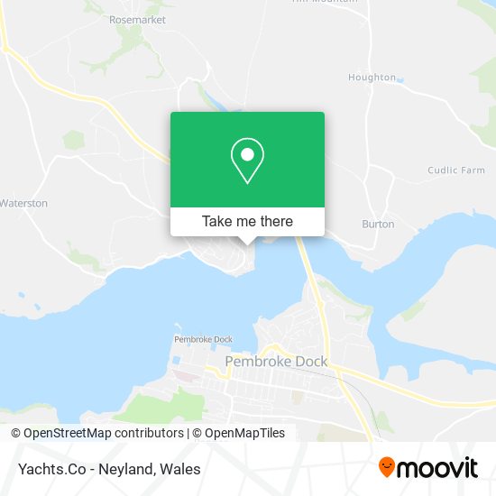 Yachts.Co - Neyland map