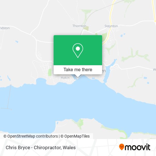 Chris Bryce - Chiropractor map