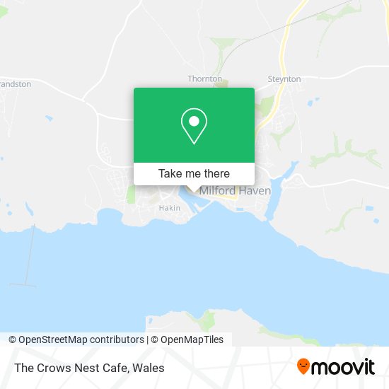 The Crows Nest Cafe map