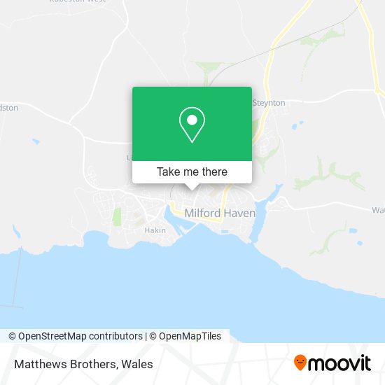Matthews Brothers map