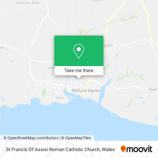 St Francis Of Assisi Roman Catholic Church map