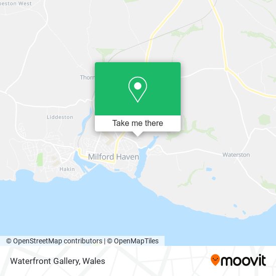 Waterfront Gallery map