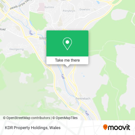 KDR Property Holdings map