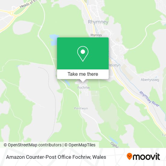 Amazon Counter-Post Office Fochriw map