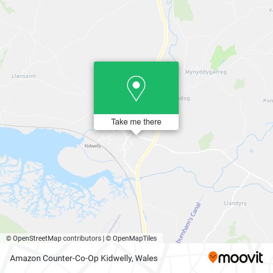 Amazon Counter-Co-Op Kidwelly map