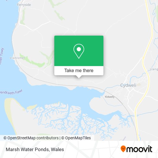 Marsh Water Ponds map