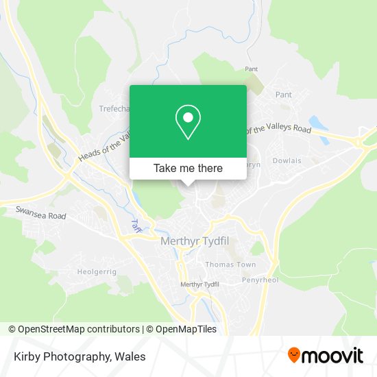 Kirby Photography map