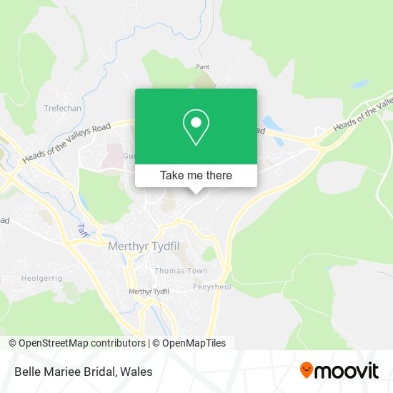 Belle Mariee Bridal map