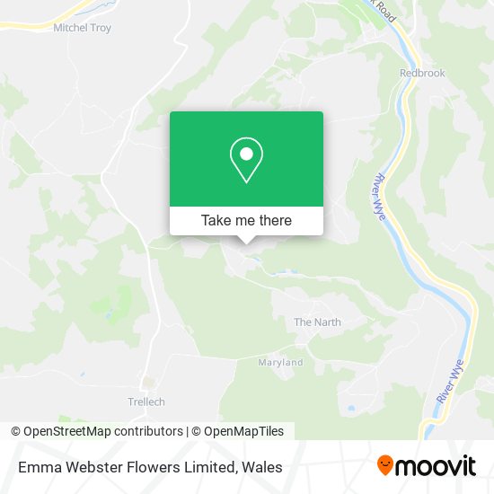 Emma Webster Flowers Limited map