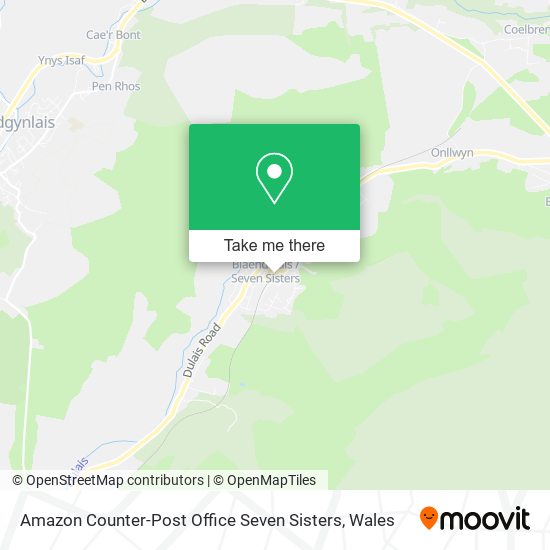 Amazon Counter-Post Office Seven Sisters map