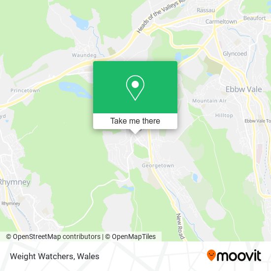 Weight Watchers map