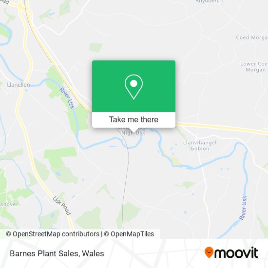 Barnes Plant Sales map