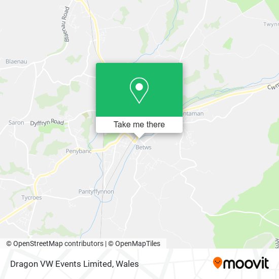 Dragon VW Events Limited map