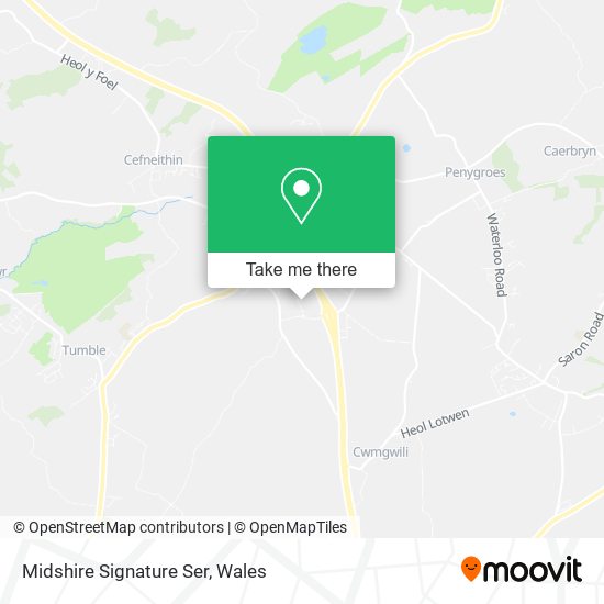 Midshire Signature Ser map