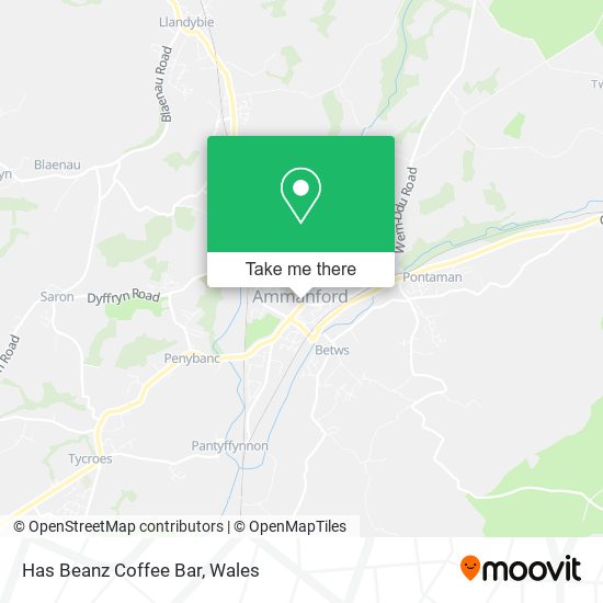 Has Beanz Coffee Bar map