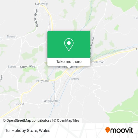 Tui Holiday Store map