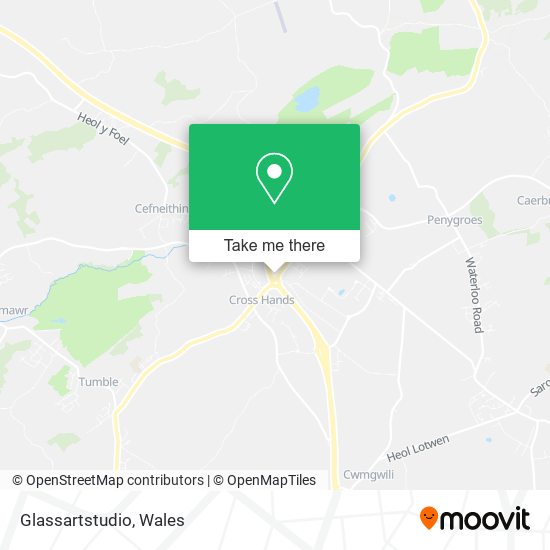 Glassartstudio map