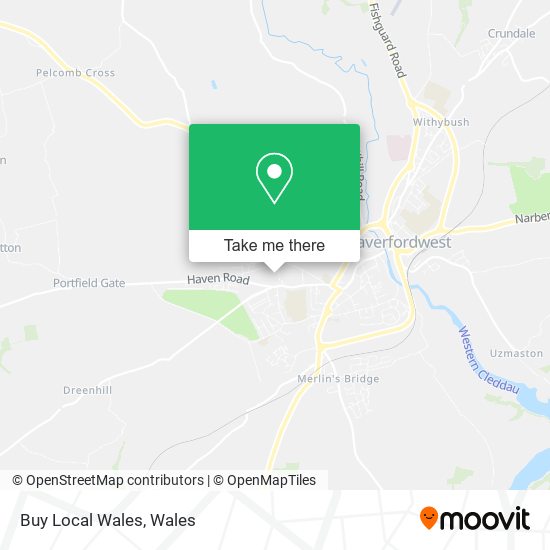 Buy Local Wales map