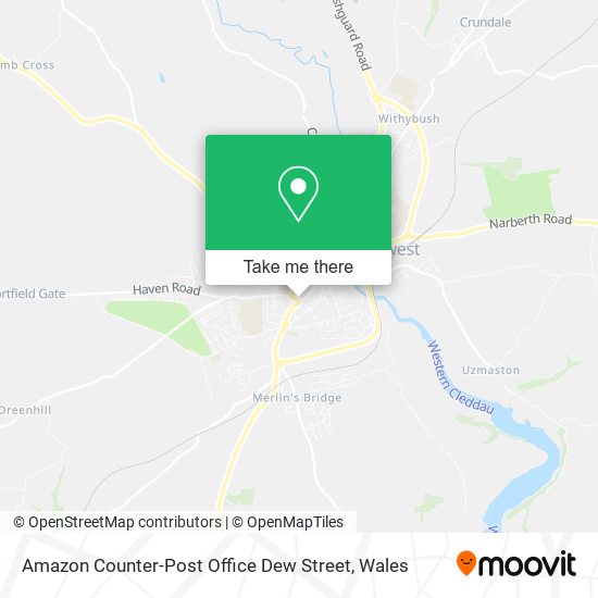 Amazon Counter-Post Office Dew Street map