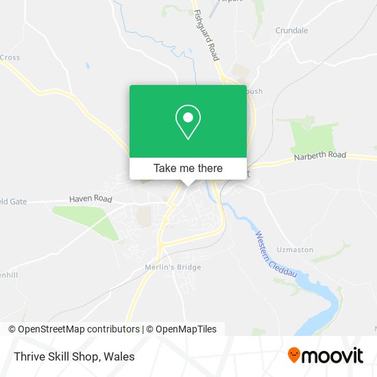 Thrive Skill Shop map