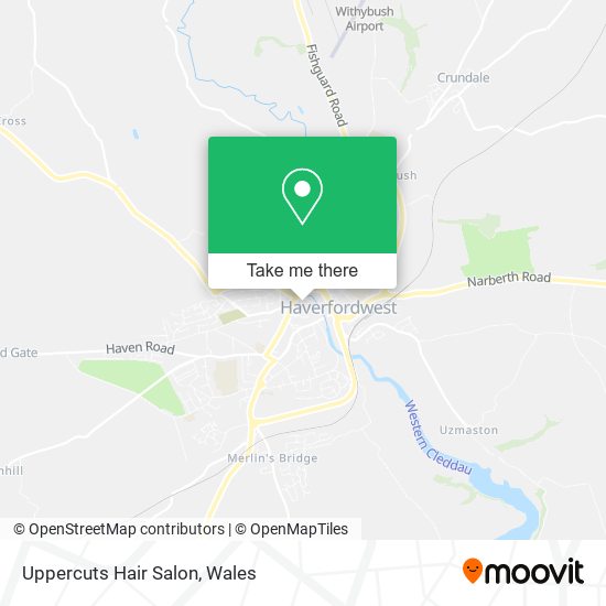 Uppercuts Hair Salon map