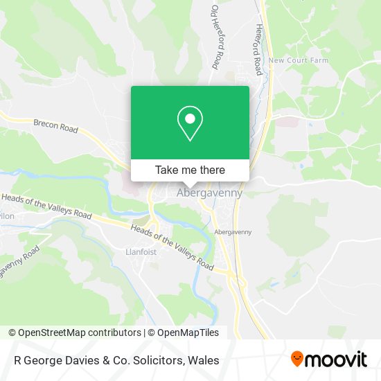 R George Davies & Co. Solicitors map