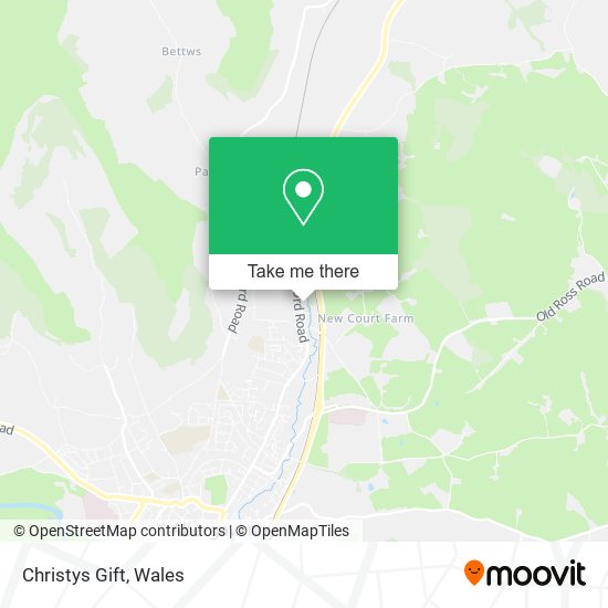 Christys Gift map