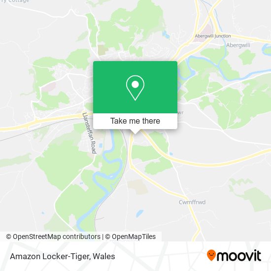 Amazon Locker-Tiger map