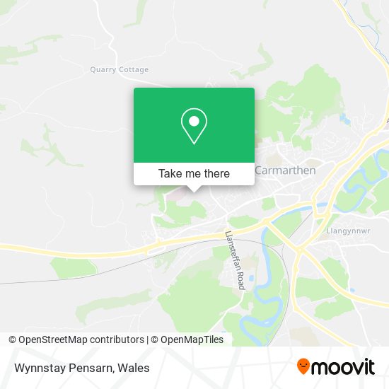 Wynnstay Pensarn map