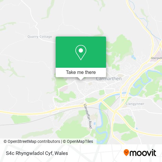 S4c Rhyngwladol Cyf map