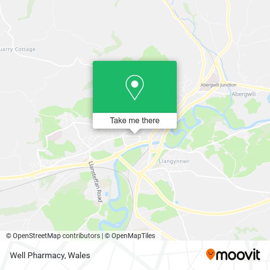 Well Pharmacy map