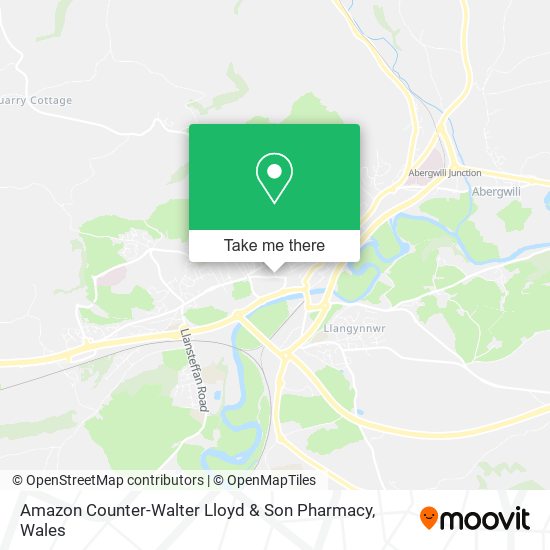 Amazon Counter-Walter Lloyd & Son Pharmacy map