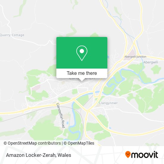 Amazon Locker-Zerah map