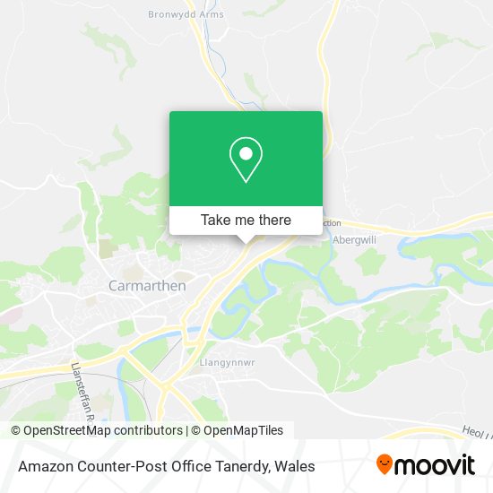 Amazon Counter-Post Office Tanerdy map