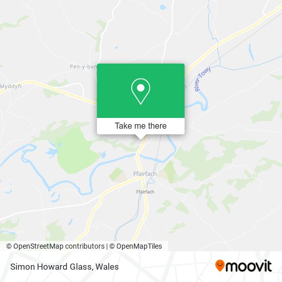 Simon Howard Glass map